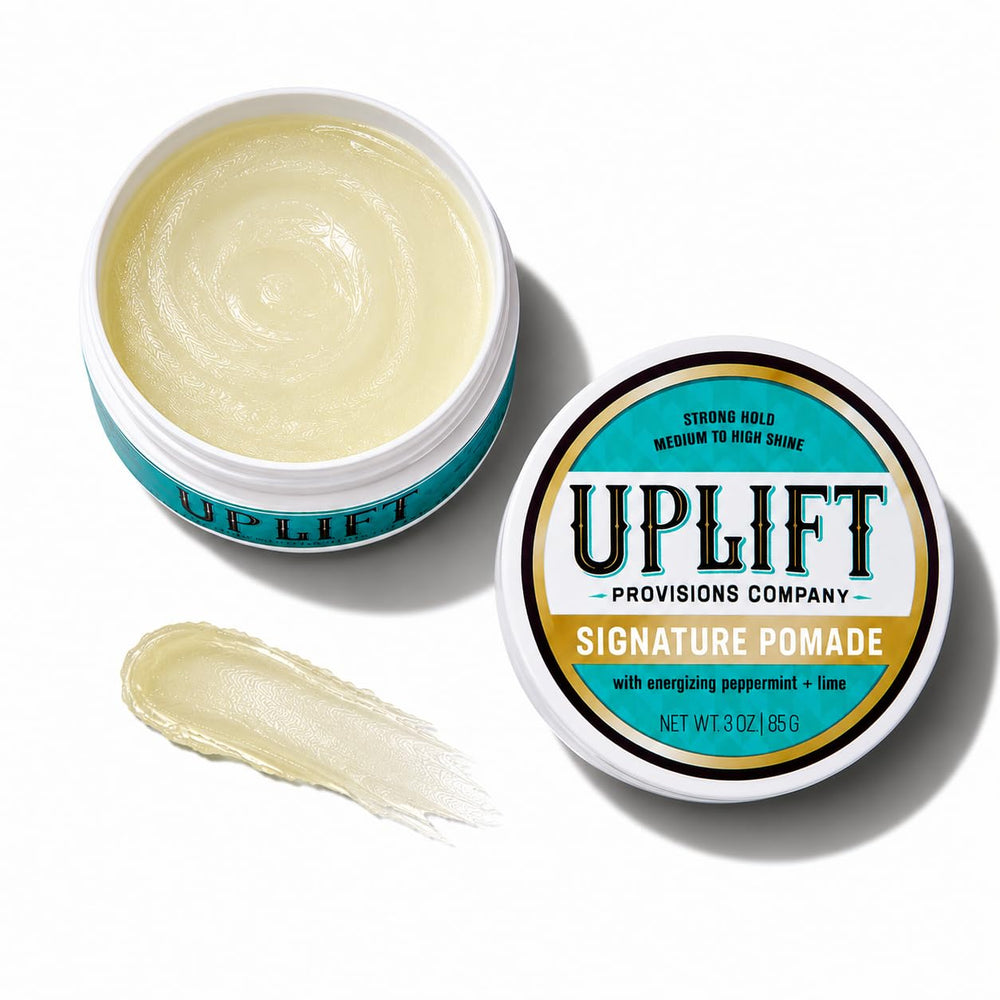 Uplift Provisions Company jar front view showing label and 3oz size benefit