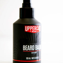 UPPERCUT DELUXE before and after beard demonstrating reduced frizz and shape