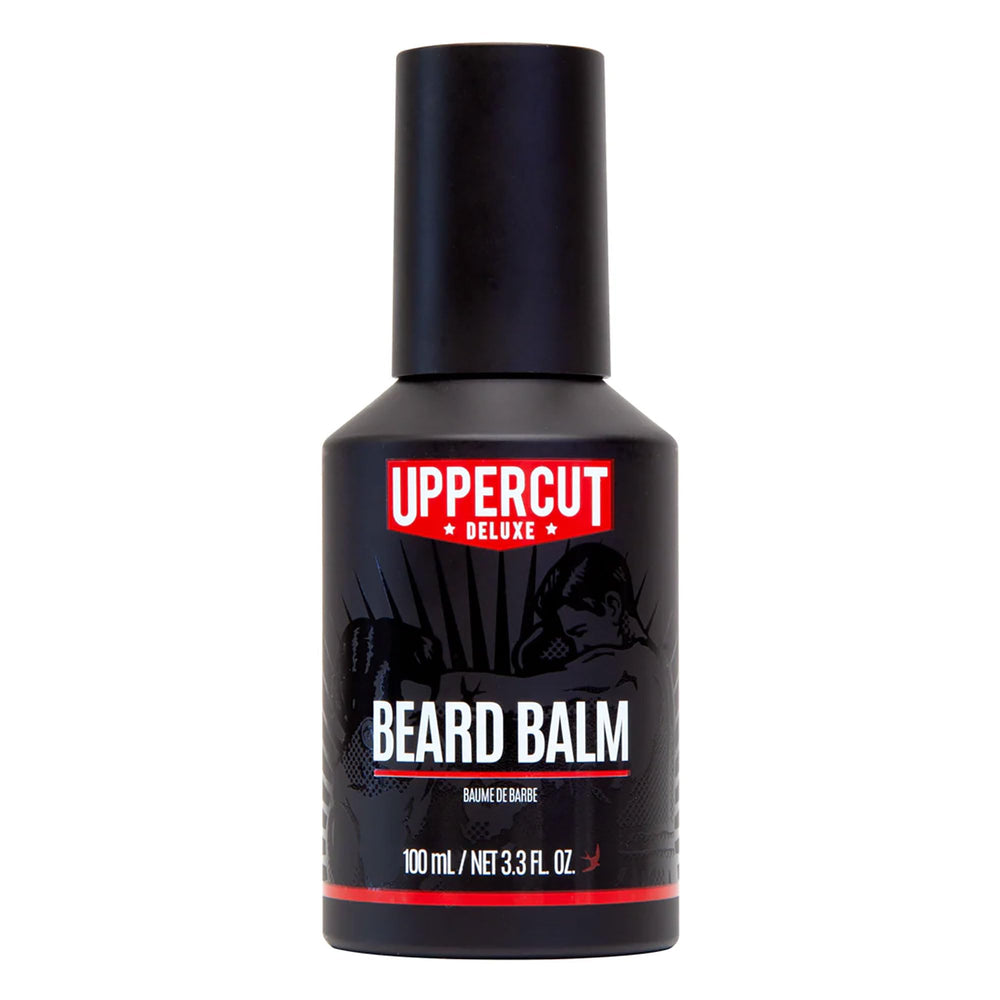 UPPERCUT DELUXE jar front view showing clean packaging and benefit of styling
