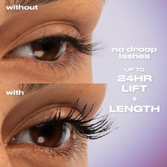 Urban Decay mascara tube texture close-up highlighting tubing finish