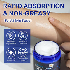 USBSREGARDS applying to foot heel showing targeted topical comfort for feet