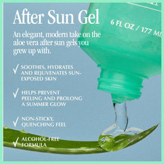 VACATION gel texture close-up demonstrating cooling watery feel