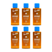 VACATION front packaging showing six mini bottles and travel convenience