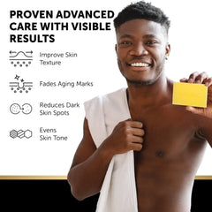 VALITIC African net sponge included to boost lather and gentle exfoliation
