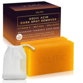VALITIC front packaging of two soap bars showing product name and benefits