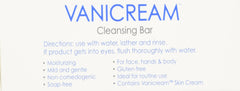 Vanicream close-up of bar texture highlighting gentle foam and softness