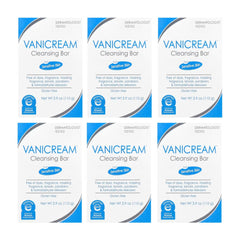 Vanicream front packaging showing unscented cleansing bar and size benefit