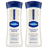 Vaseline Advanced Repair front packaging showing benefits and size