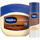 Vaseline cocoa butter jar front showing nourishing moisturizer