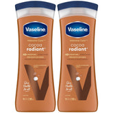 Vaseline front packaging showing nourishing cocoa lotion benefits