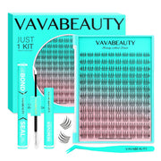 VAVABEAUTY front packaging showing kit contents and branding for clear first impression
