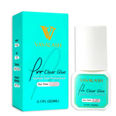 VAVALASH clear glue front packaging showing label and volume benefit