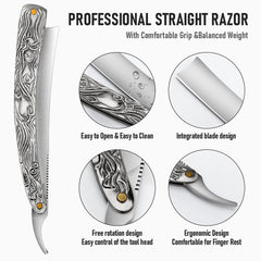 VCXOX cowhide strop full length illustrating genuine leather for effective stropping