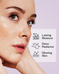 VDL Lumilayer primer ingredient label showing pearl pigments and hydrating components