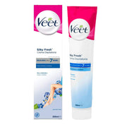 Veet front packaging showing product and benefits for smooth skin