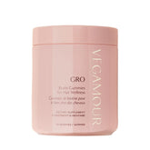 VEGAMOUR jar front view showing clean branding and 30-day supply benefit