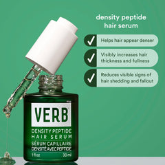 VERB dropper close-up dispensing serum for precise, lightweight application benefit