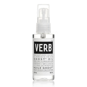 VERB Ghost Oil front packaging showing compact 2 oz bottle and benefits