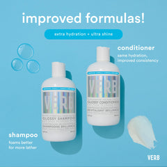 VERB product with peach and rosehip showing nourishing key ingredients
