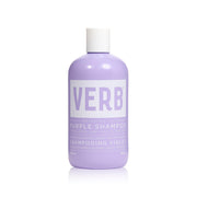 VERB bottle front view showing purple shampoo and clear branding for tone correction