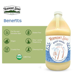 VERMONT SOAP botanicals and oils arranged to highlight natural ingredients