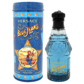 Versace Blue Jeans front bottle showing elegant design and instant recognition benefit