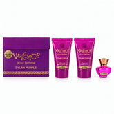 Versace Dylan Purple front packaging showing set and luxury appeal