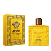 Versace bottle front view showing elegant design and instant luxury