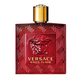 Versace Eros Flame front bottle showing label and design, adds bold style