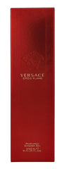 Versace Eros Flame in-shower use with hand applying gel for invigorating cleanse