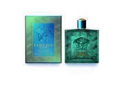 Versace Eros front bottle showing branded design and bold appeal