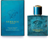 Versace Eros front bottle showing packaging and luxurious design benefit: recognizable style