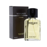 Versace L'Homme bottle front view showing elegant packaging and gift-ready design