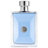 Versace Pour Homme front bottle showing clean lines and brand identity to impress