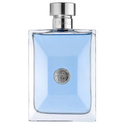 Versace Pour Homme front bottle showing clean lines and brand identity to impress
