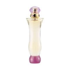 Versace Woman 100ml next to ruler for clear size reference and value