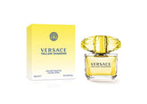 Versace Yellow Diamond front bottle showing elegant glass and cap for a polished look