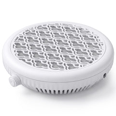 VERYTOP front view of collector showing slim profile and intake — keeps workstation clean