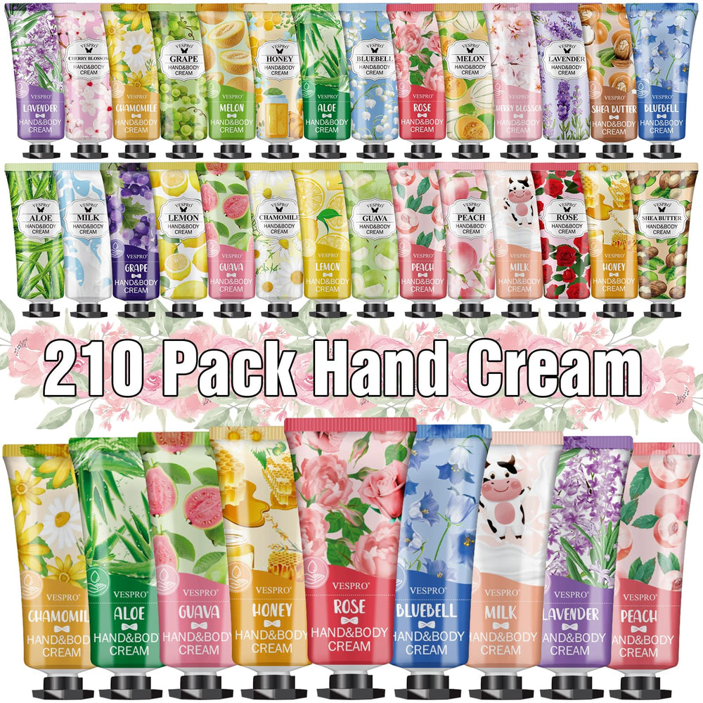 VESPRO front packaging showing full 210-pack variety and gifting convenience