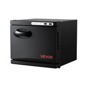 VEVOR front view showing compact warmer and clear door for easy monitoring and access