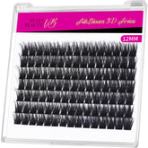 VEYESBEAUTY front packaging showing 12mm clusters and reusable tray benefit