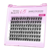 VEYESBEAUTY front packaging showing kit and quick-application benefit