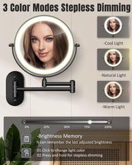 VFD LED lighting comparison demonstrating adjustable color temperature benefits