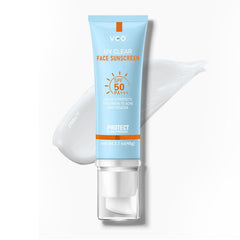VGO front tube showing SPF 50 and travel-size convenience