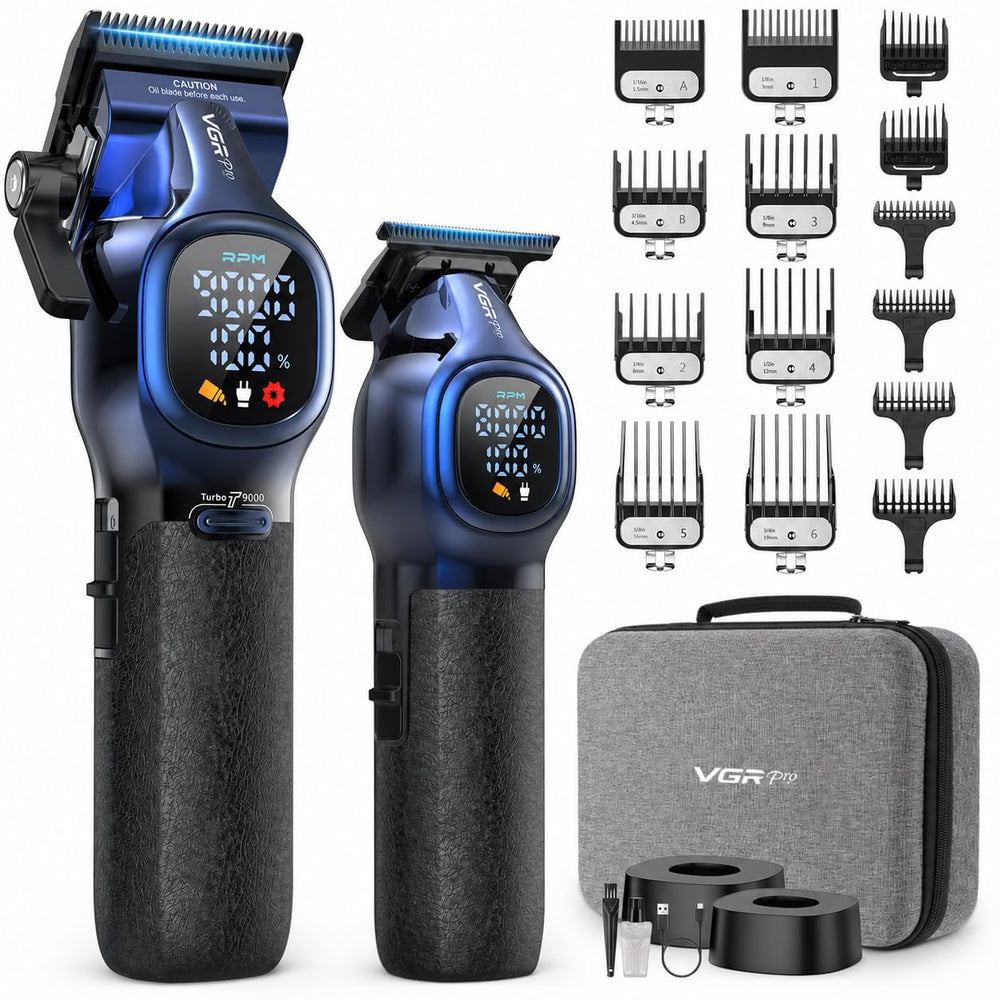 VGRPRO clipper front view showing ergonomic design and easy control