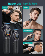 VGRPRO zero-gap trimmer detail for precise edging and clean neckline definition