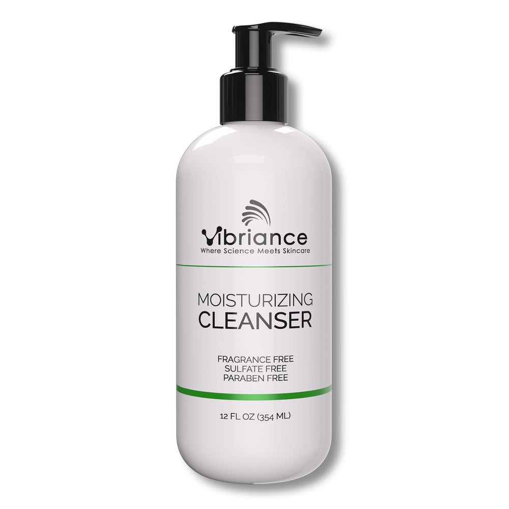 Vibriance bottle front view showing hydrating formula benefit