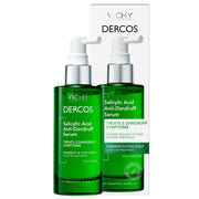 VICHY Dercos front packaging showing 3 oz bottle and branding benefit: clear dandruff control