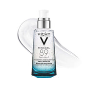 VICHY Minéral 89 front bottle showing sleek packaging and hydration benefit