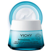 VICHY Minéral 89 front jar showing clean minimal packaging and hydration benefit